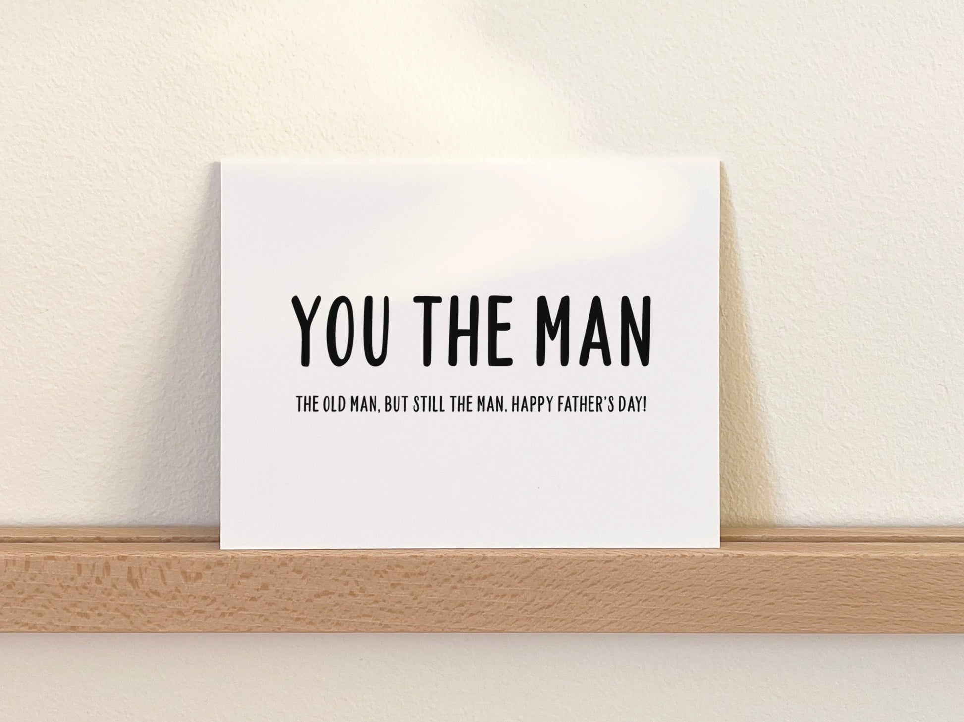 Funny Father's Day Card, Father's Day Gift for Dad