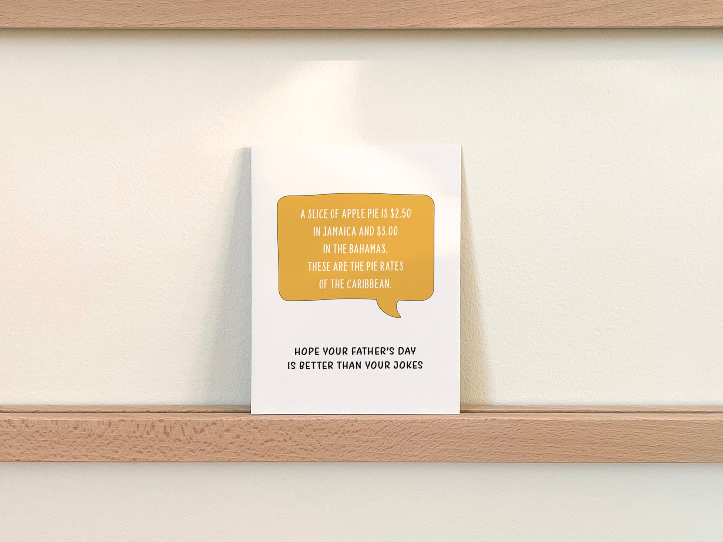 Funny Father's Day Card, Father's Day Gift for Dad