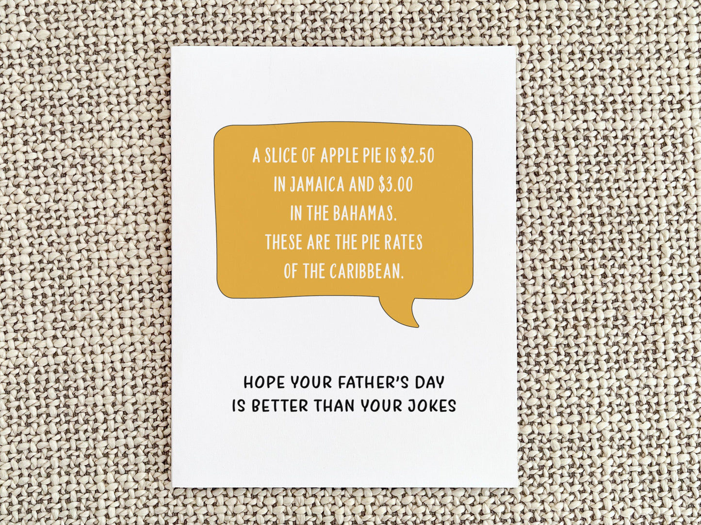 Funny Father's Day Card, Father's Day Gift for Dad