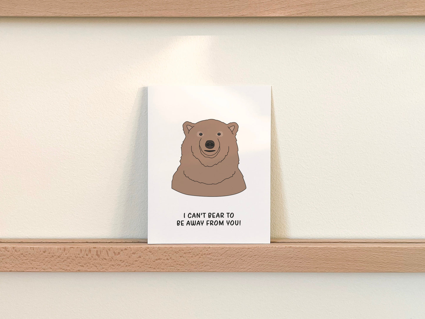 Bear Anniversary Card