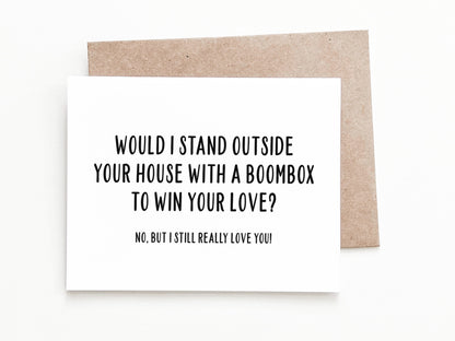 Funny Anniversary Card, Love Gift for Him or Her