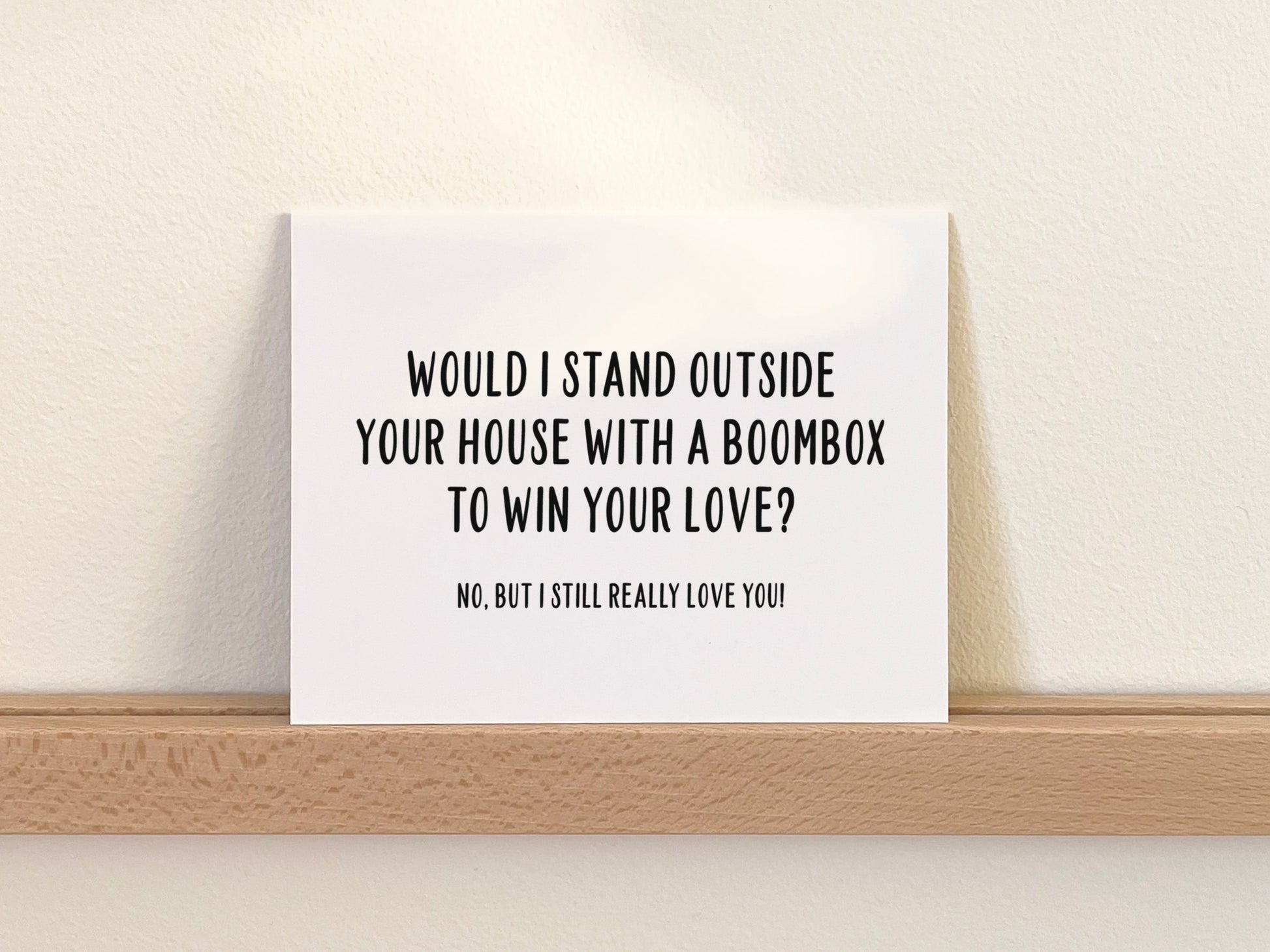 Funny Anniversary Card, Love Gift for Him or Her