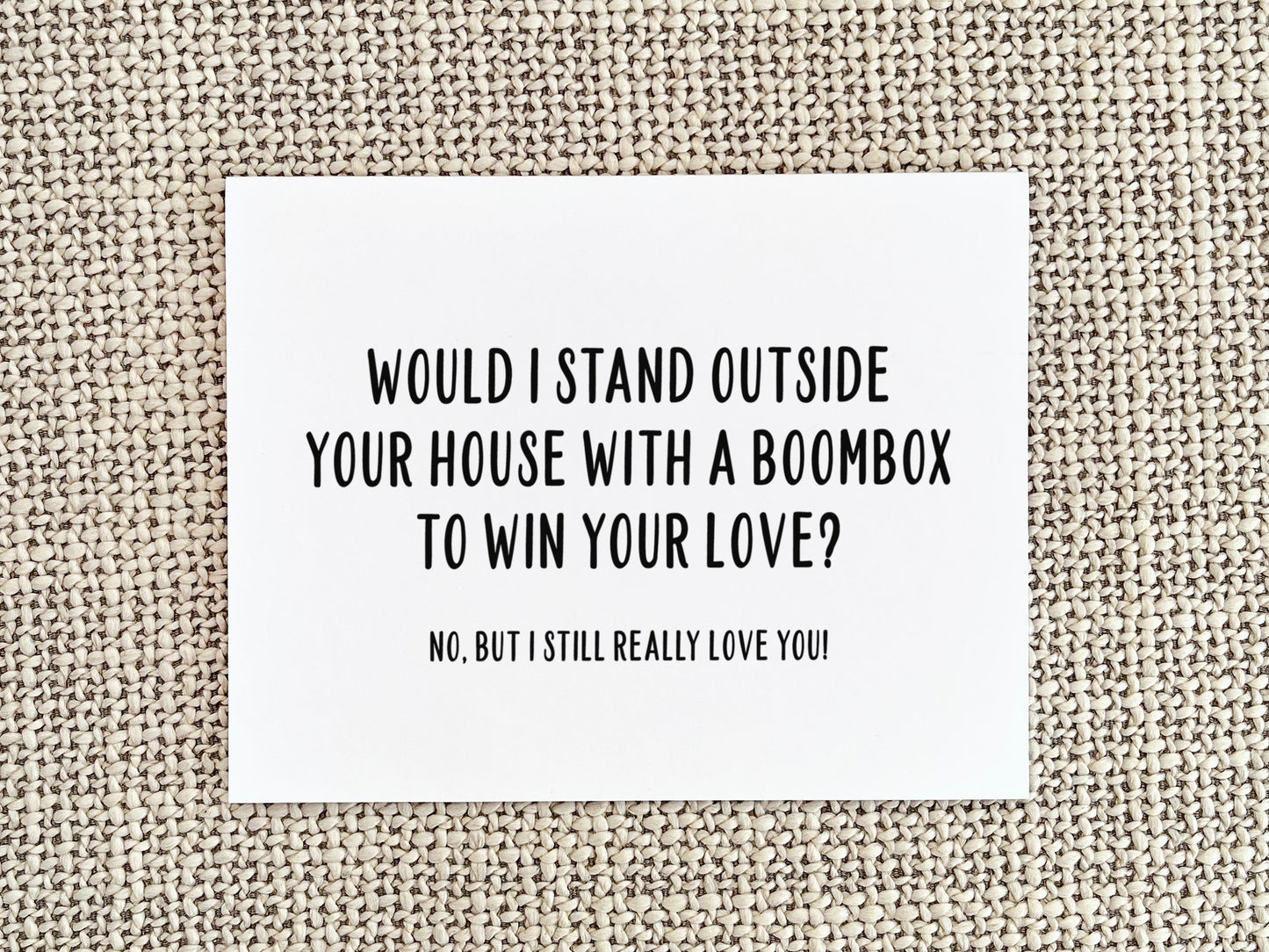 Funny Anniversary Card, Love Gift for Him or Her