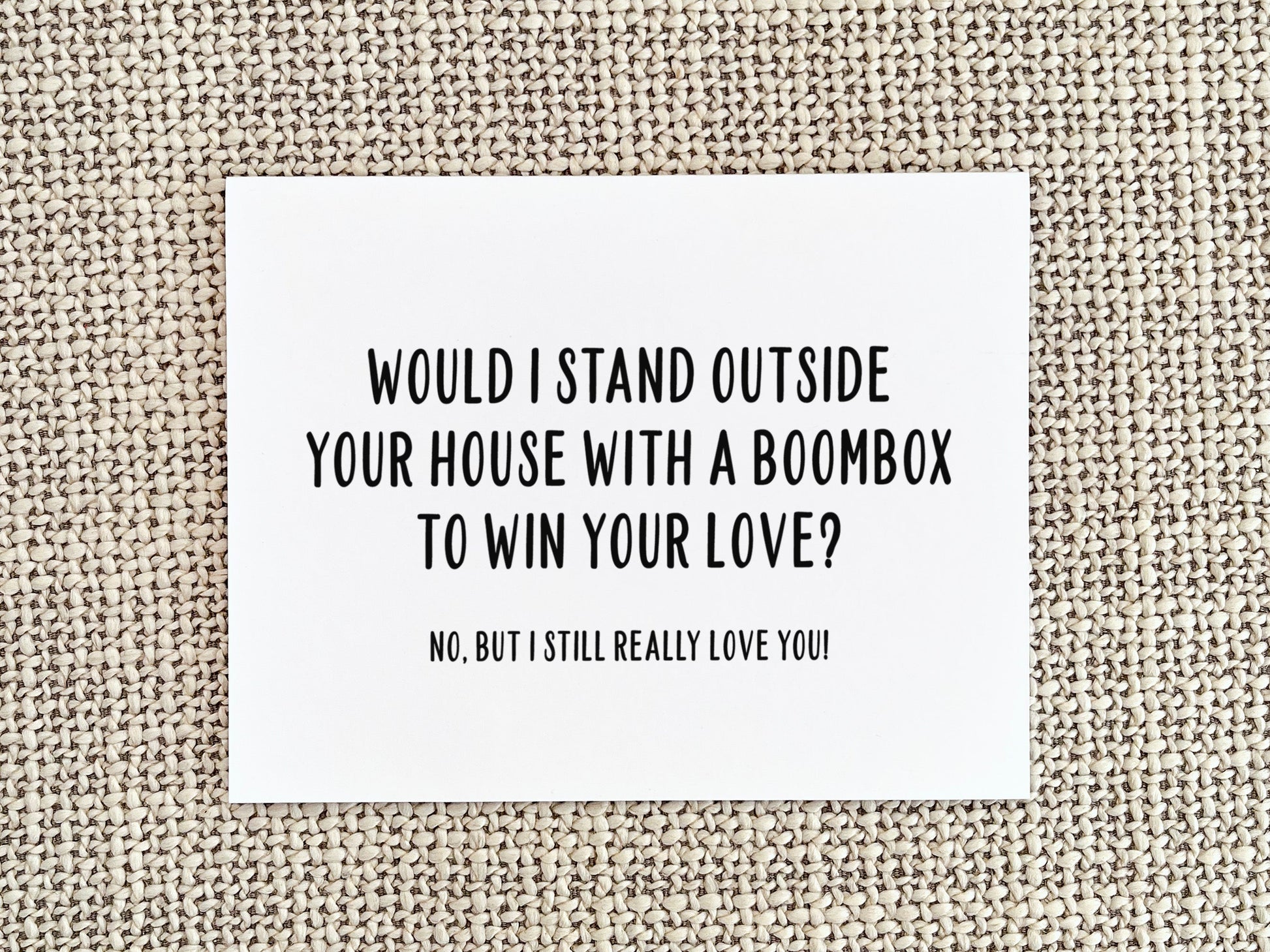 Funny Anniversary Card, Love Gift for Him or Her