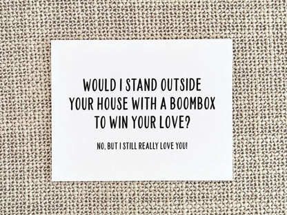 Funny Anniversary Card, Love Gift for Him or Her