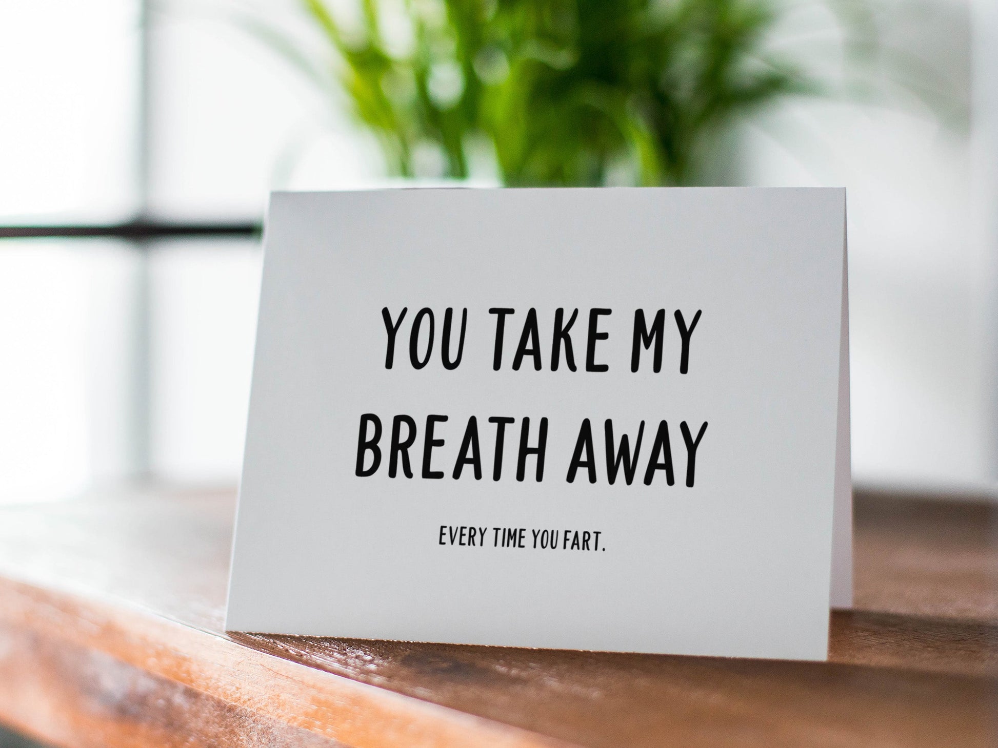 Funny Anniversary Card, Love Gift for Him or Her