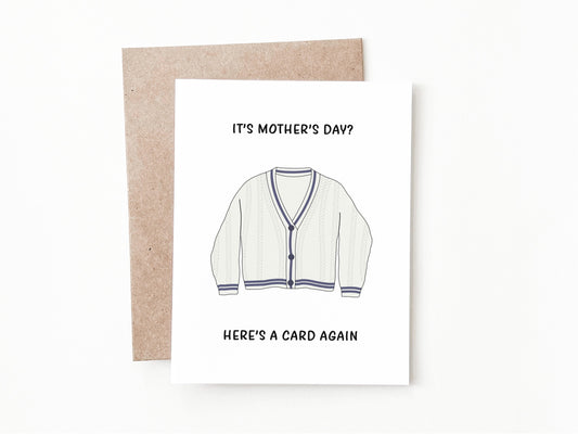 Funny Mother's Day Card, Mother's Day Gift for Mom