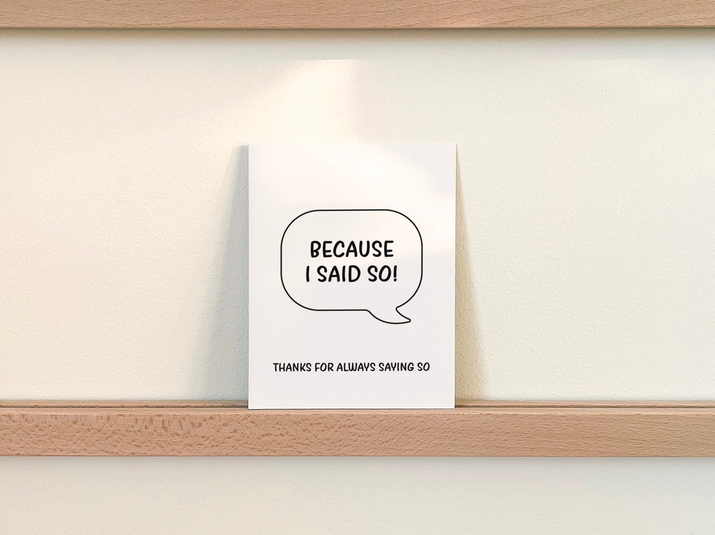 Funny Mother's Day Card, Mother's Day Gift for Mom