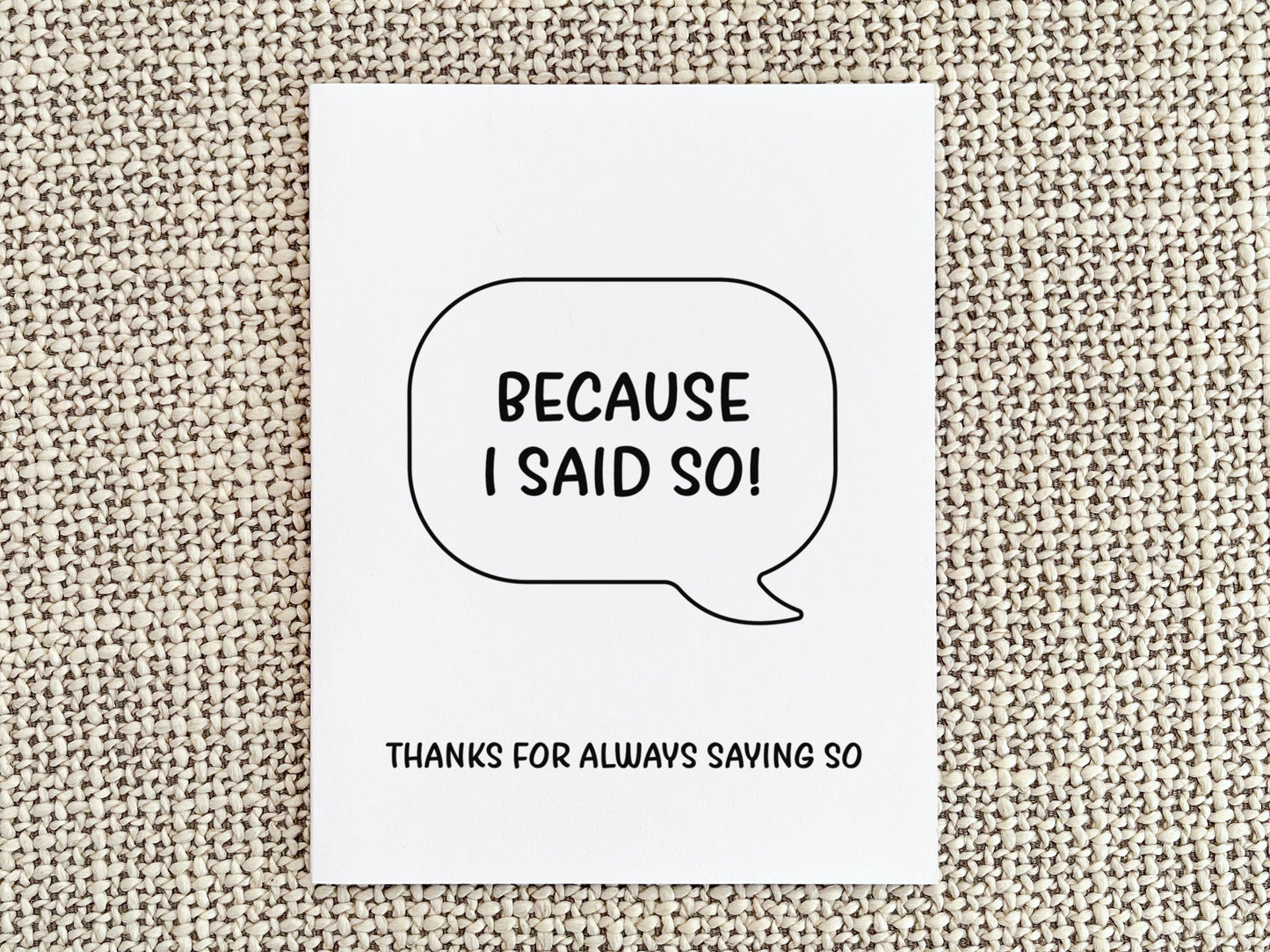 Funny Mother's Day Card, Mother's Day Gift for Mom
