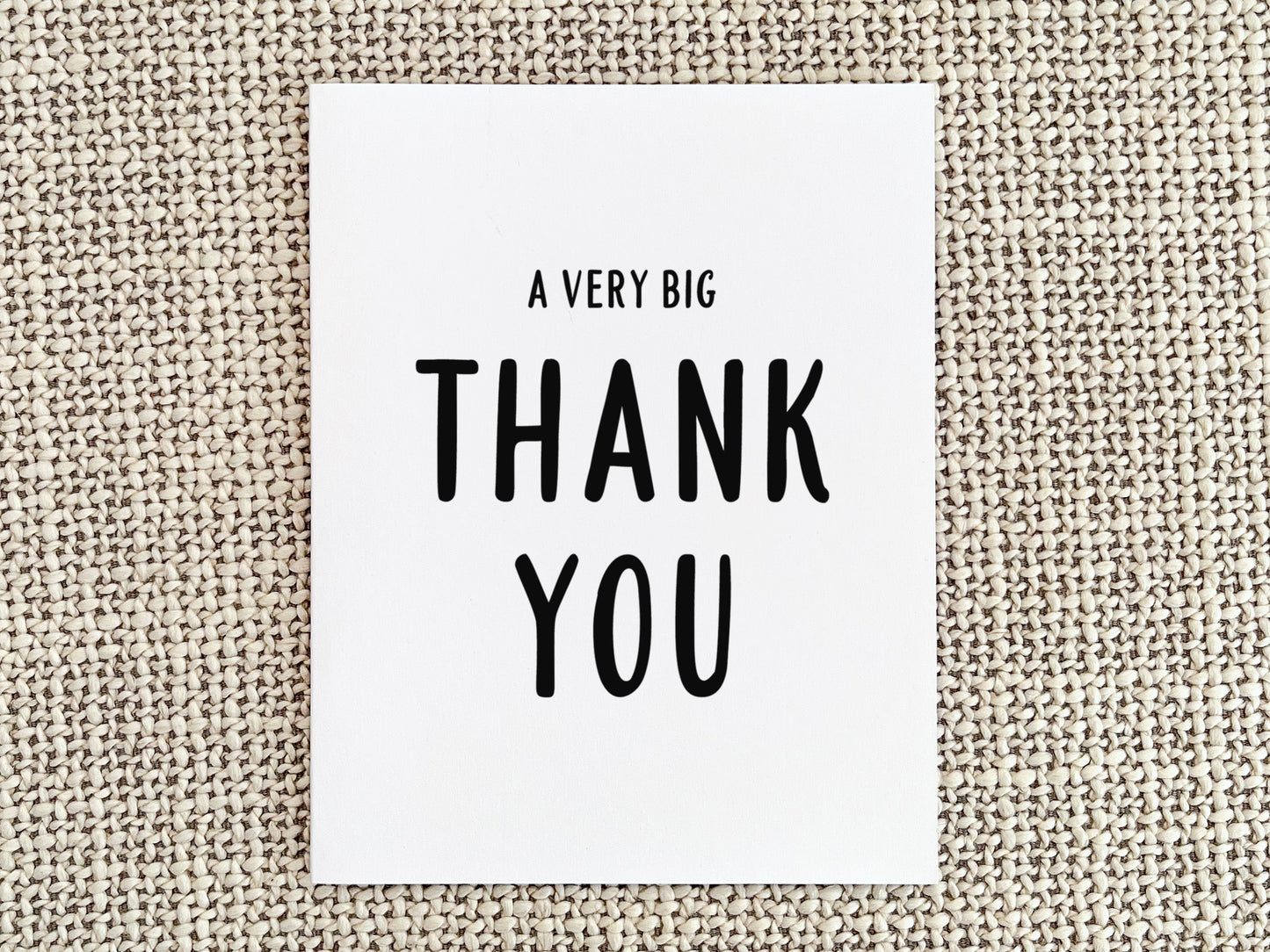 Funny Thank You Card, Thank You Gift
