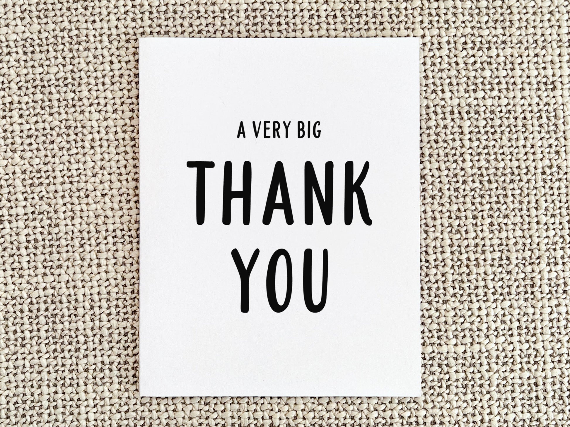 Funny Thank You Card, Thank You Gift