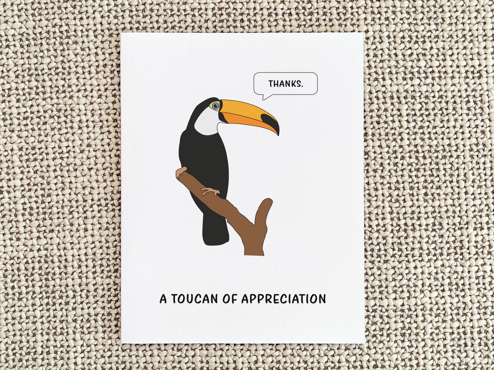 Funny Thank You Card, Thank You Gift