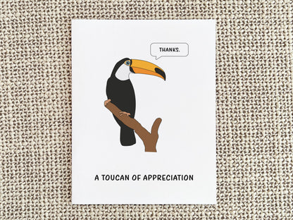 Funny Thank You Card, Thank You Gift