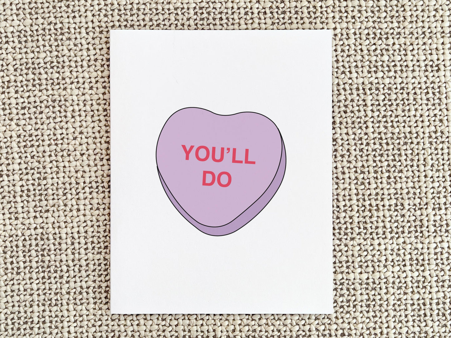 Funny Valentine's Day Card, Valentines Day Gift for Him or Her