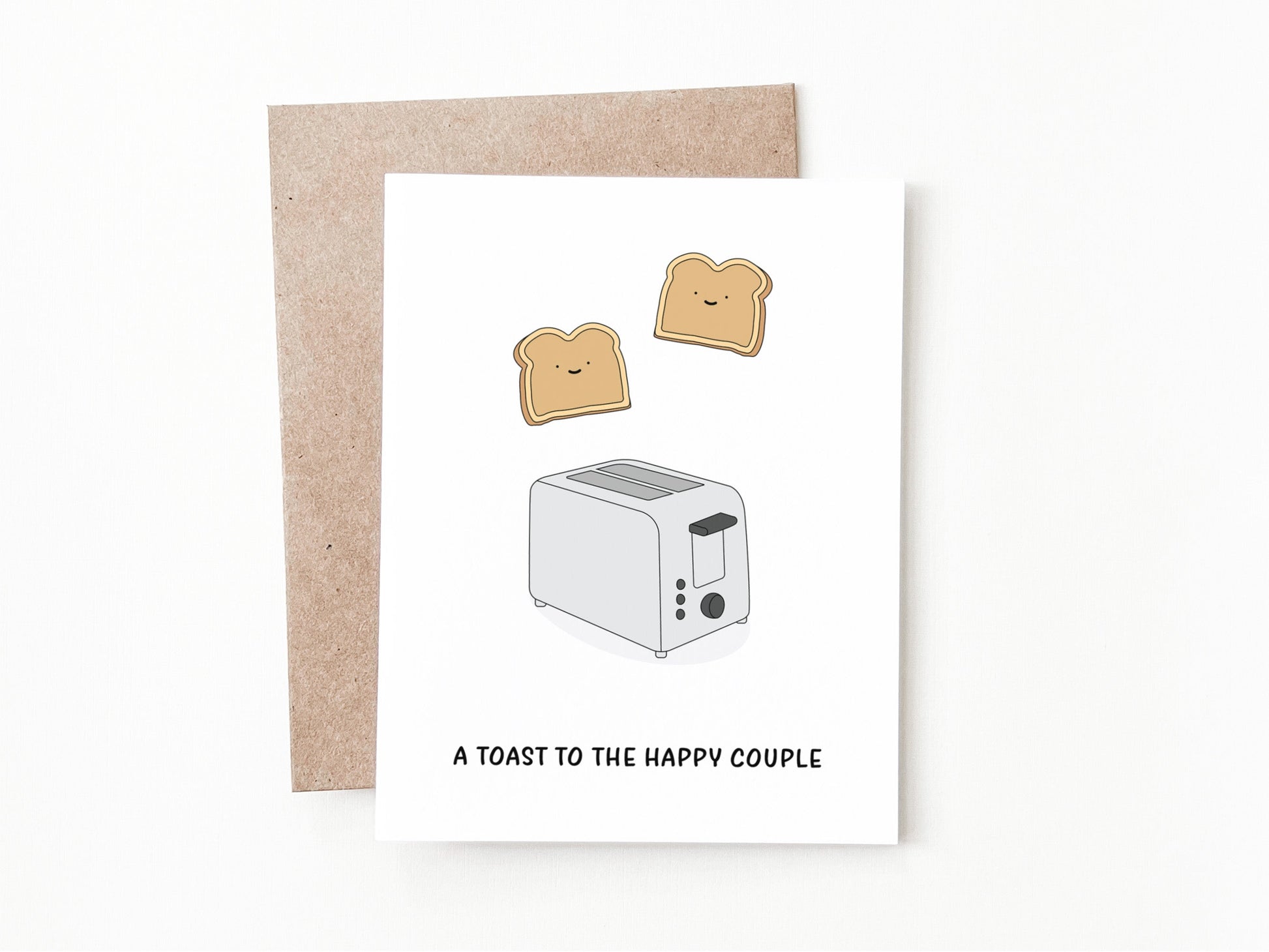 Wedding Greeting Card, Engagement Gift for Bride and Groom