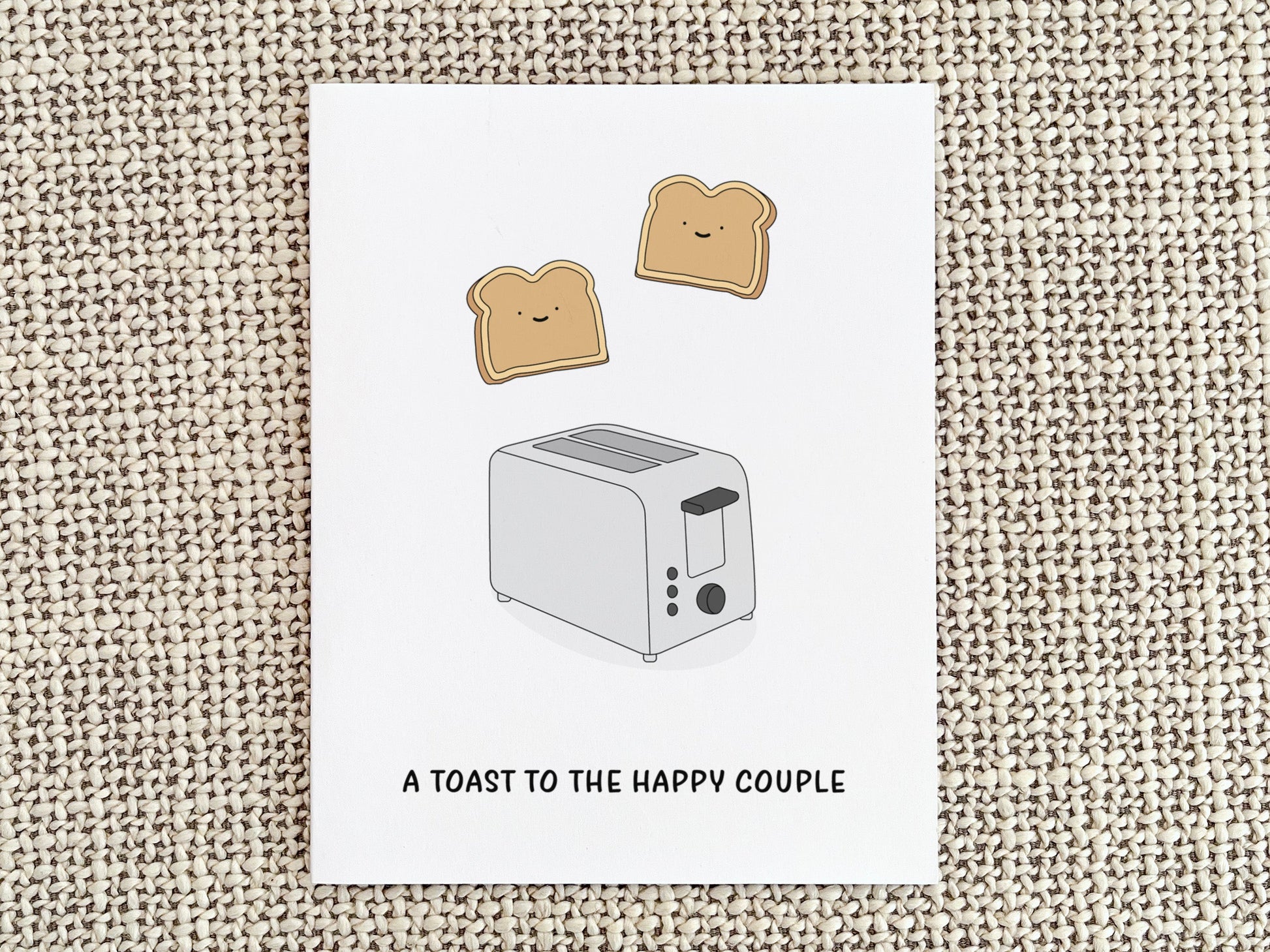Wedding Greeting Card, Engagement Gift for Bride and Groom