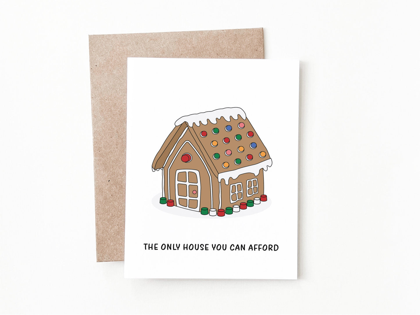 Funny Christmas Greeting Card, Christmas Gift for Him or Her