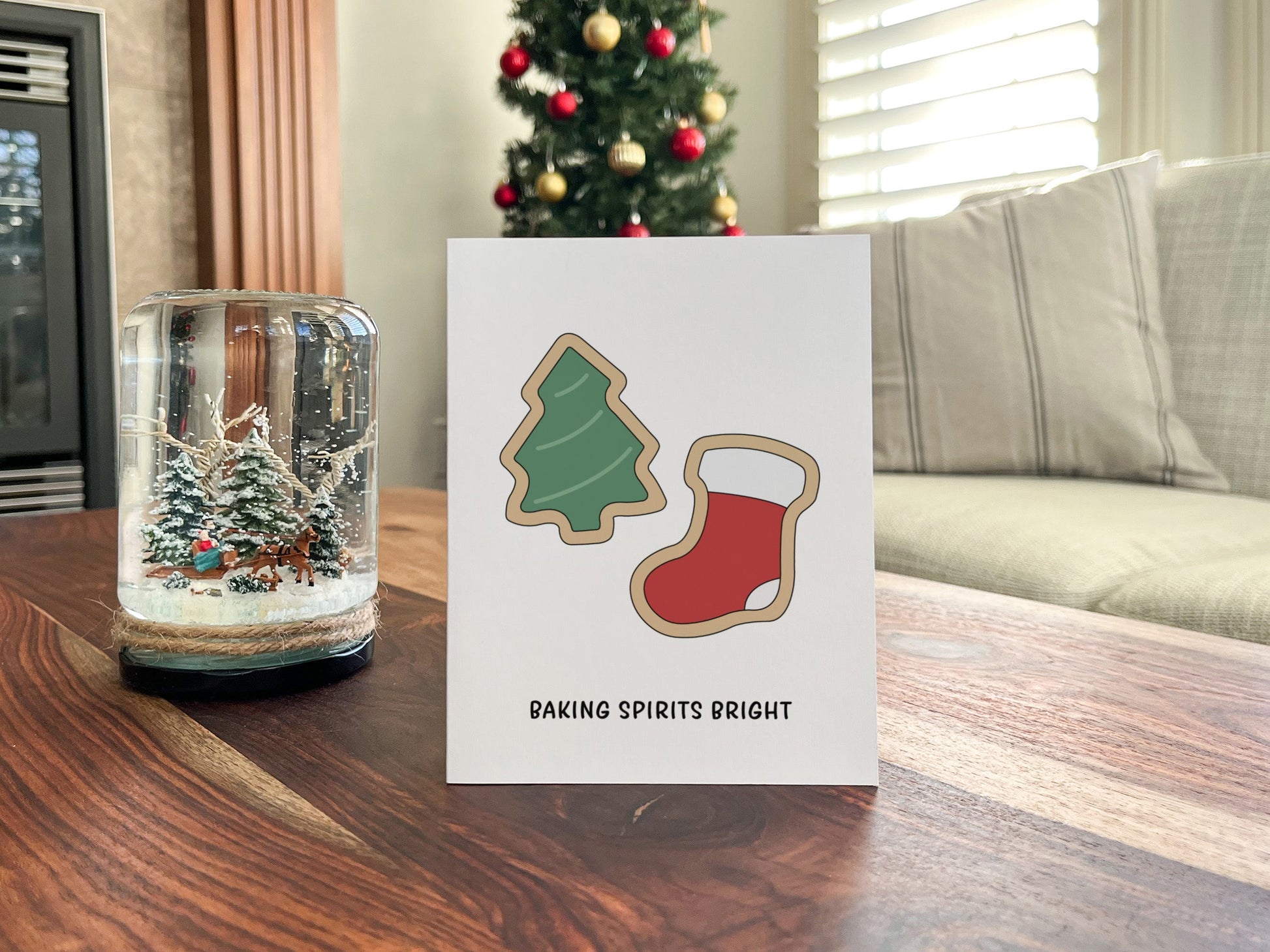 Funny Christmas Greeting Card, Christmas Gift for Him or Her
