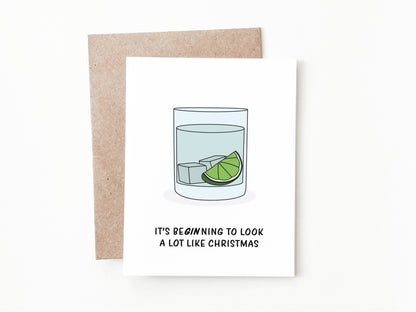 Funny Christmas Greeting Card, Christmas Gift for Him or Her