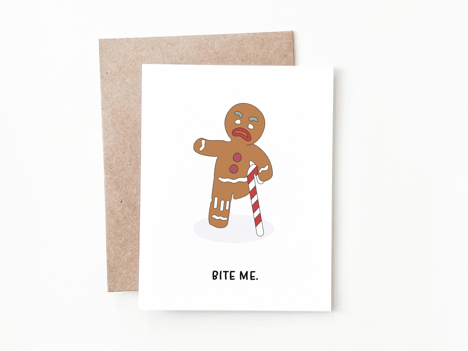 Funny Christmas Greeting Card, Christmas Gift for Him or Her