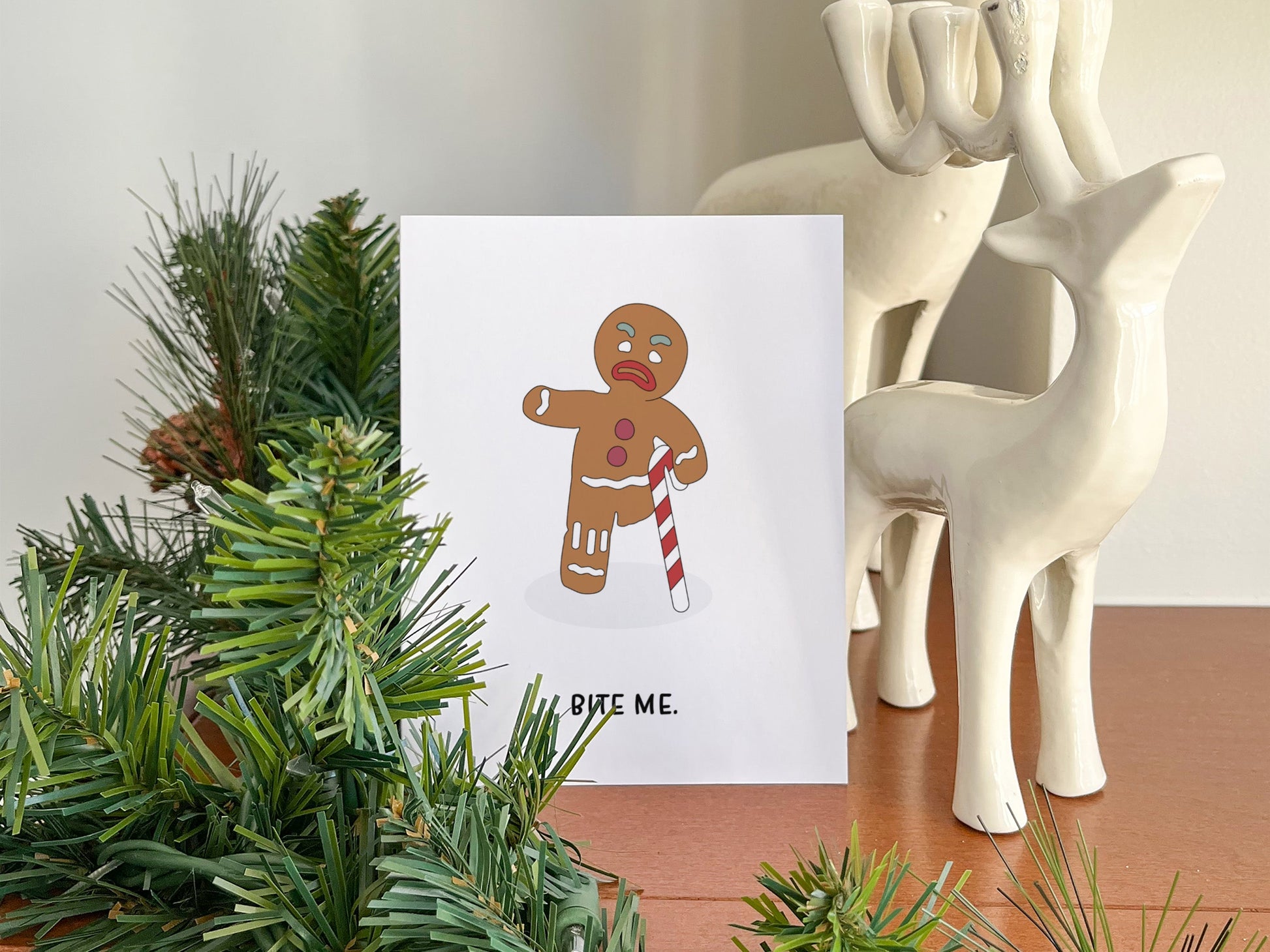 Funny Christmas Greeting Card, Christmas Gift for Him or Her