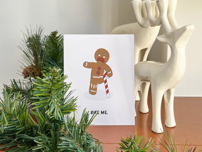 Funny Christmas Greeting Card, Christmas Gift for Him or Her