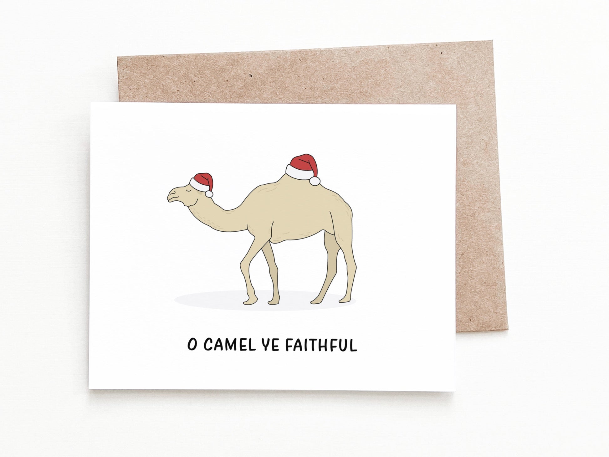 Funny Christmas Greeting Card, Christmas Gift for Him or Her