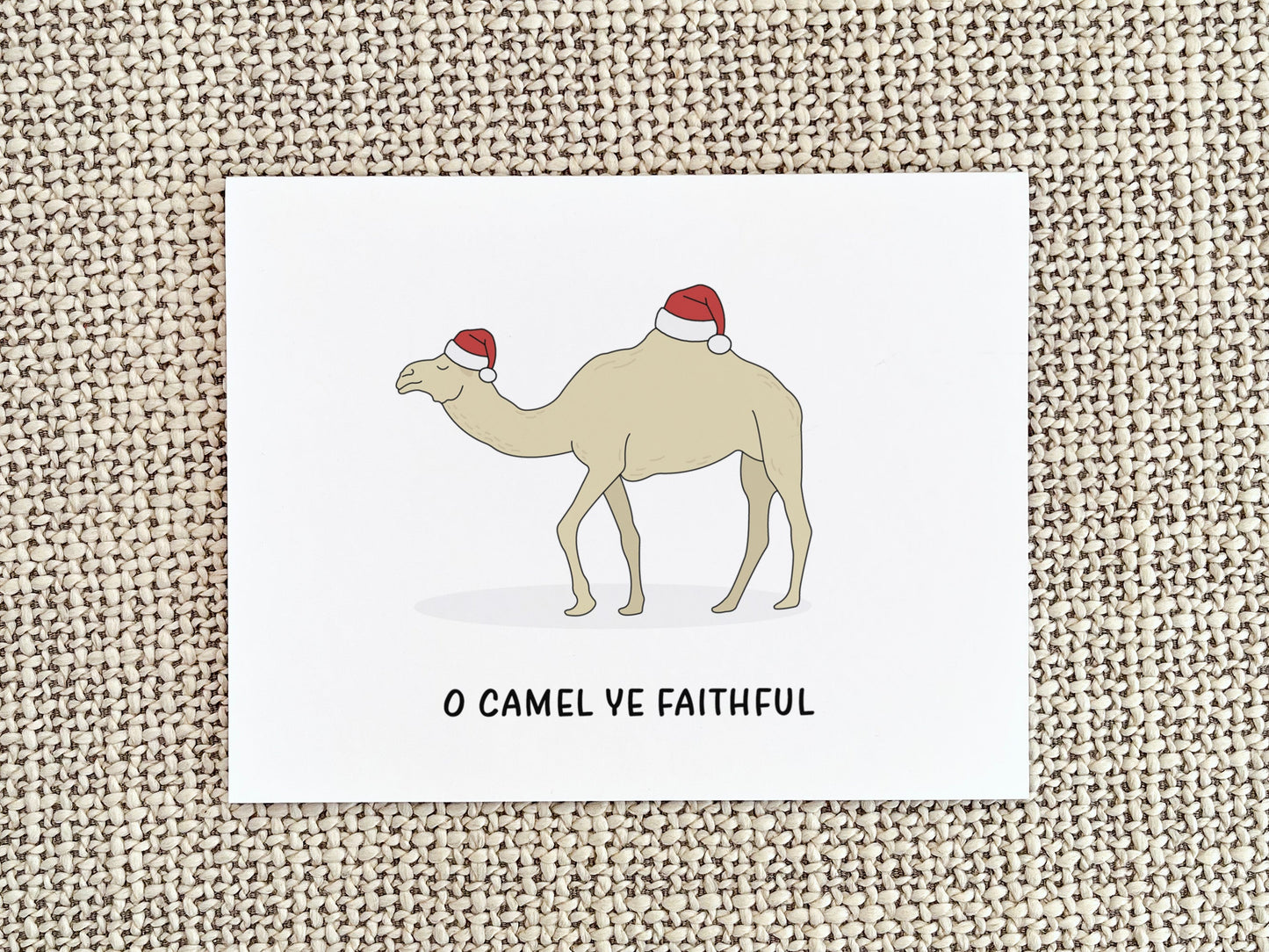 Camel Christmas Card