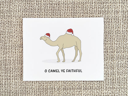 Camel Christmas Card