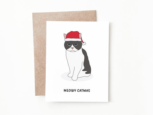 Funny Christmas Greeting Card, Christmas Gift for Him or Her