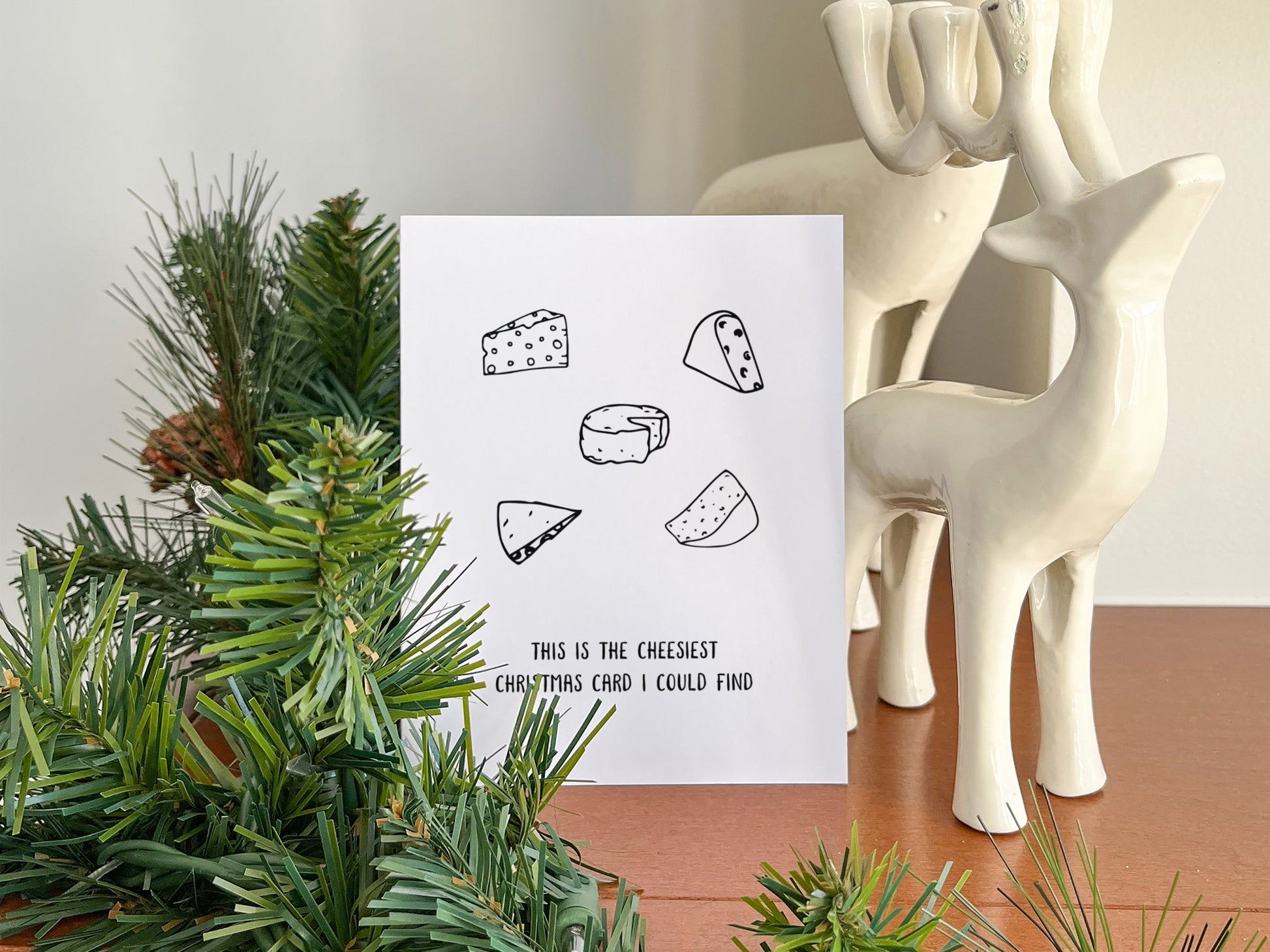 Funny Christmas Greeting Card, Christmas Gift for Him or Her