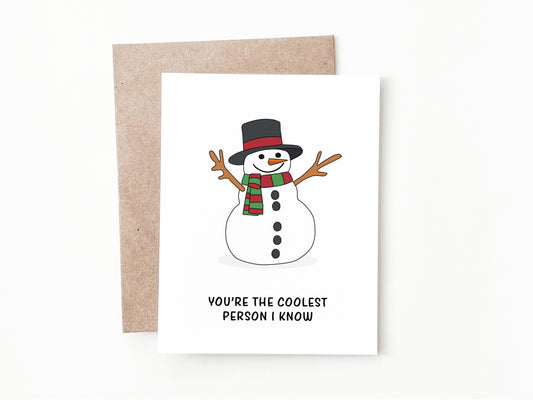 Funny Christmas Greeting Card, Christmas Gift for Him or Her