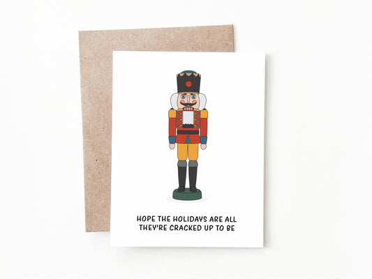 Funny Christmas Greeting Card, Christmas Gift for Him or Her