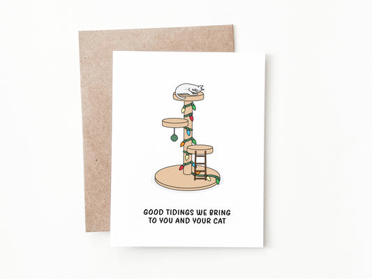 Funny Christmas Greeting Card, Christmas Gift for Him or Her
