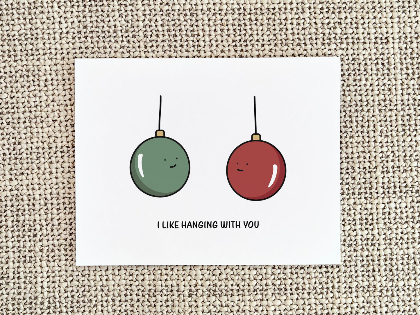Funny Christmas Greeting Card, Christmas Gift for Him or Her