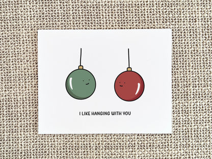 Funny Christmas Greeting Card, Christmas Gift for Him or Her
