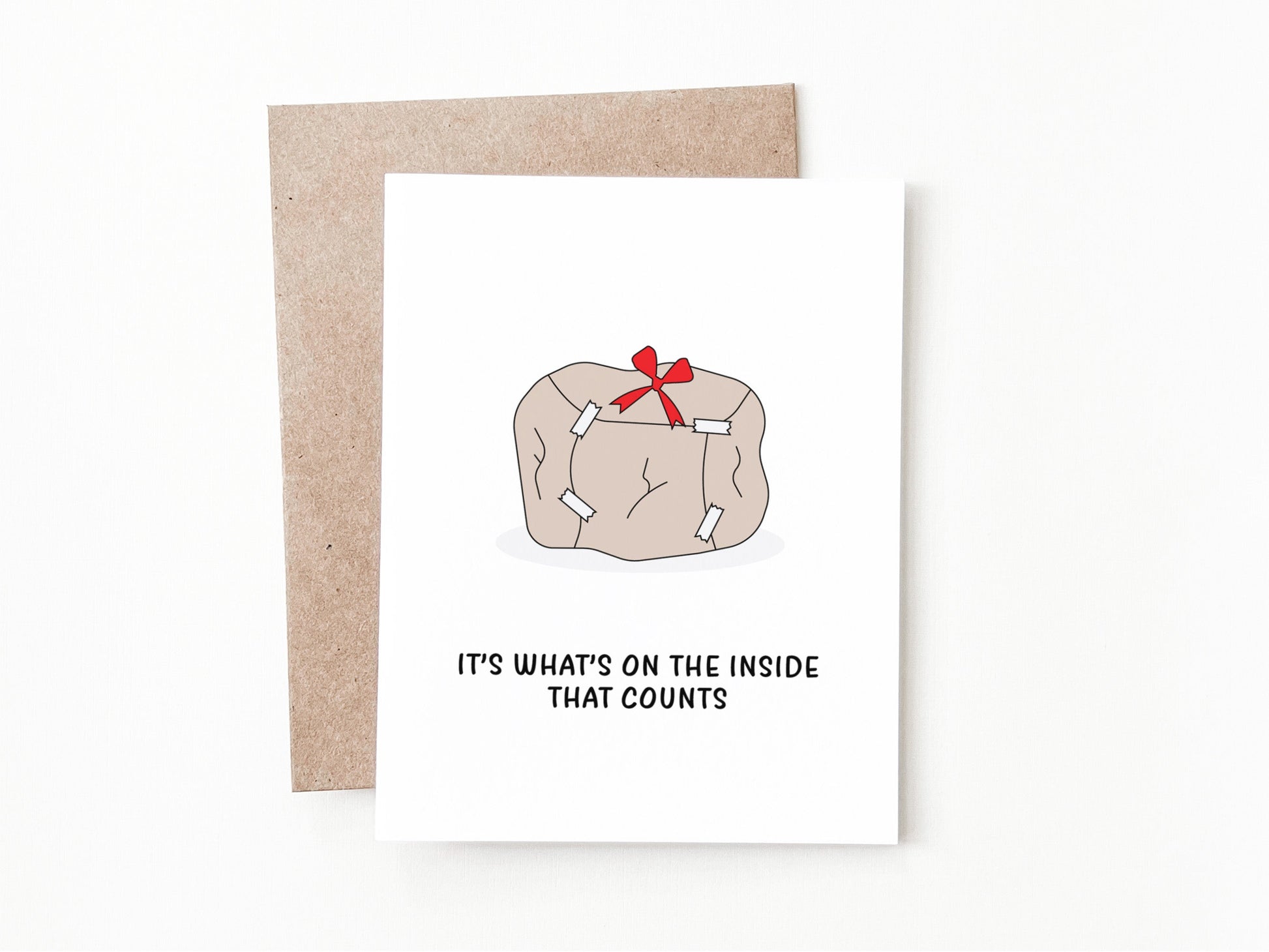 Funny Christmas Greeting Card, Christmas Gift for Him or Her