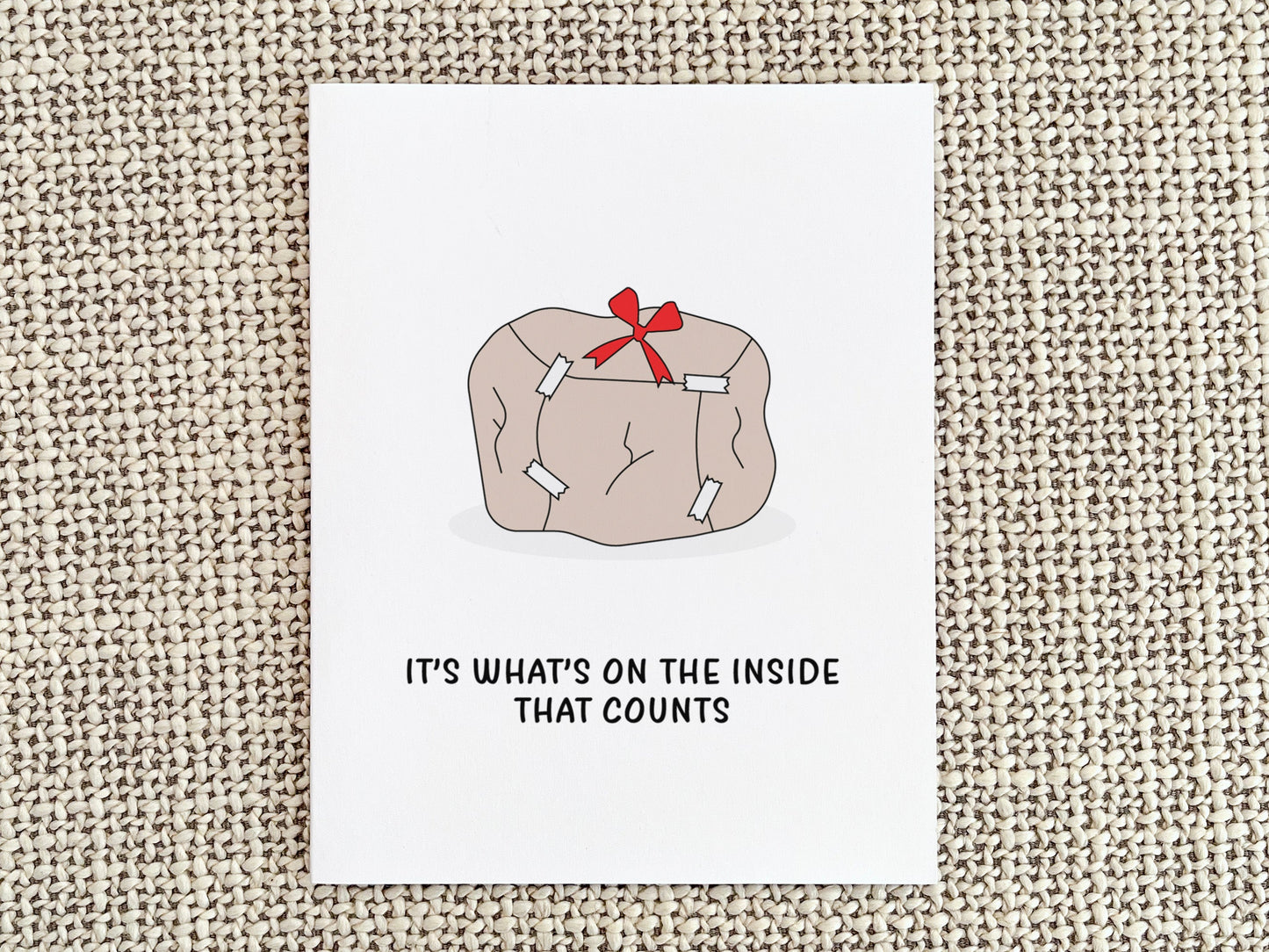 Funny Christmas Greeting Card, Christmas Gift for Him or Her