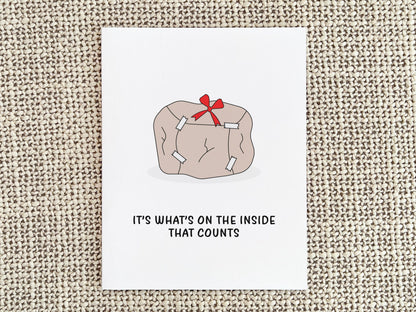 Funny Christmas Greeting Card, Christmas Gift for Him or Her