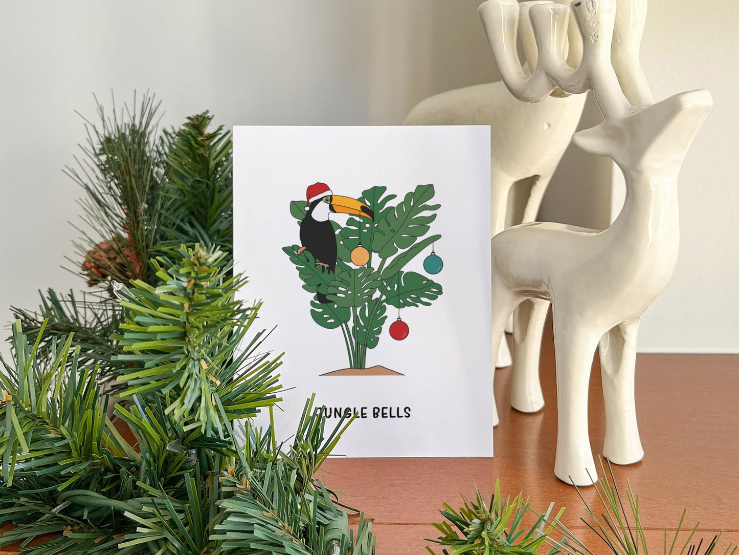 Jungle Bells Christmas Card