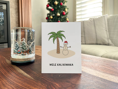 Mele Kalikimaka Christmas Card