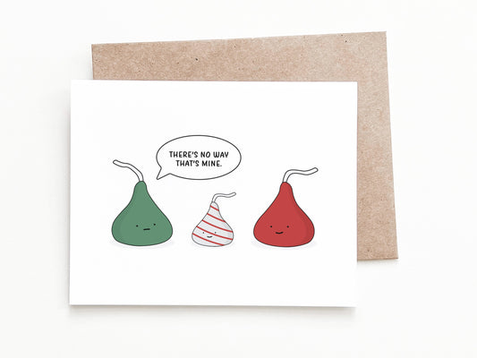 Funny Christmas Greeting Card, Christmas Gift for Him or Her
