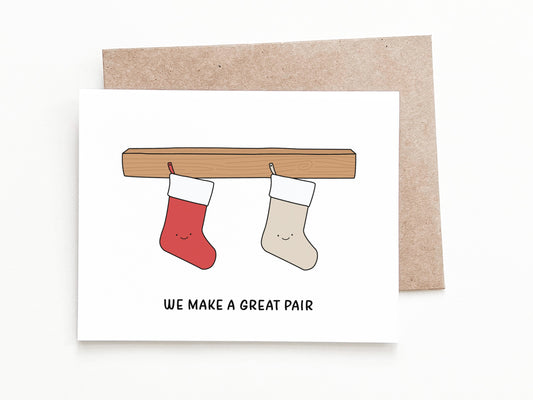 Funny Christmas Greeting Card, Christmas Gift for Him or Her