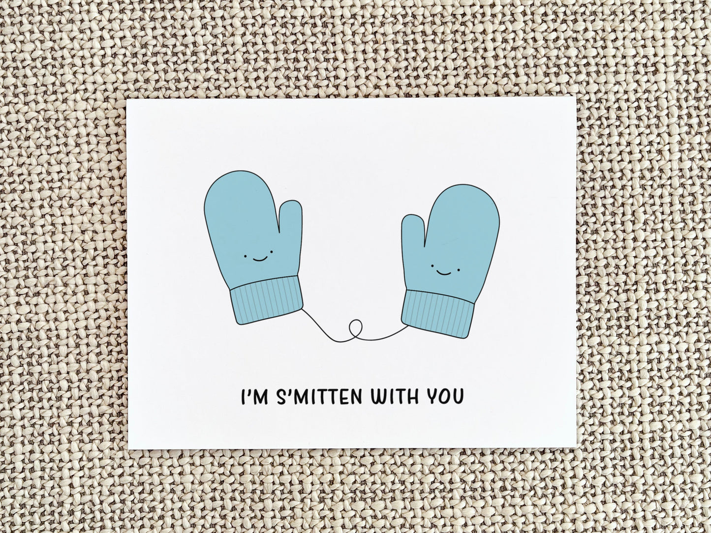 Smitten Christmas Card