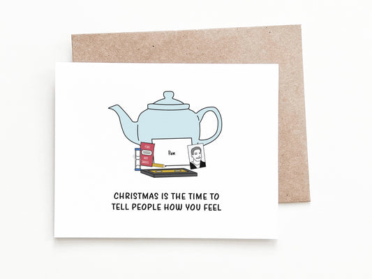 Funny Christmas Greeting Card, Christmas Gift for Him or Her