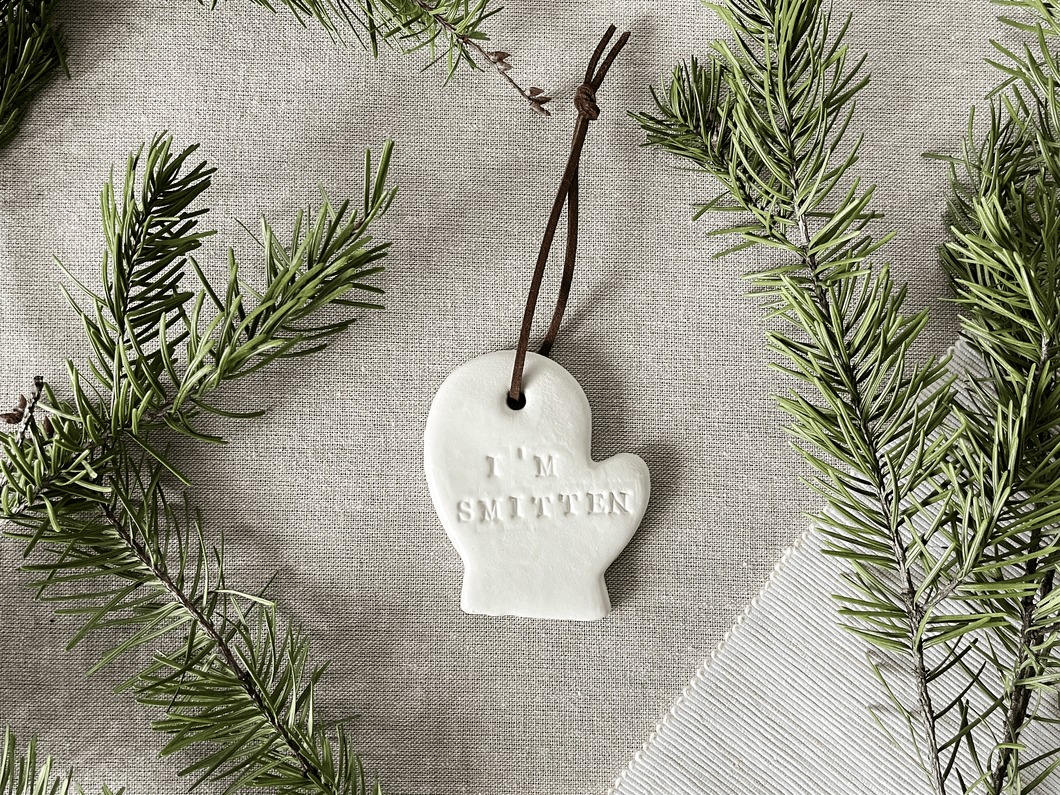 Personalized Mitten Christmas Ornament