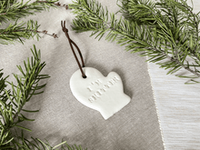 Load image into Gallery viewer, Personalized Mitten Christmas Ornament
