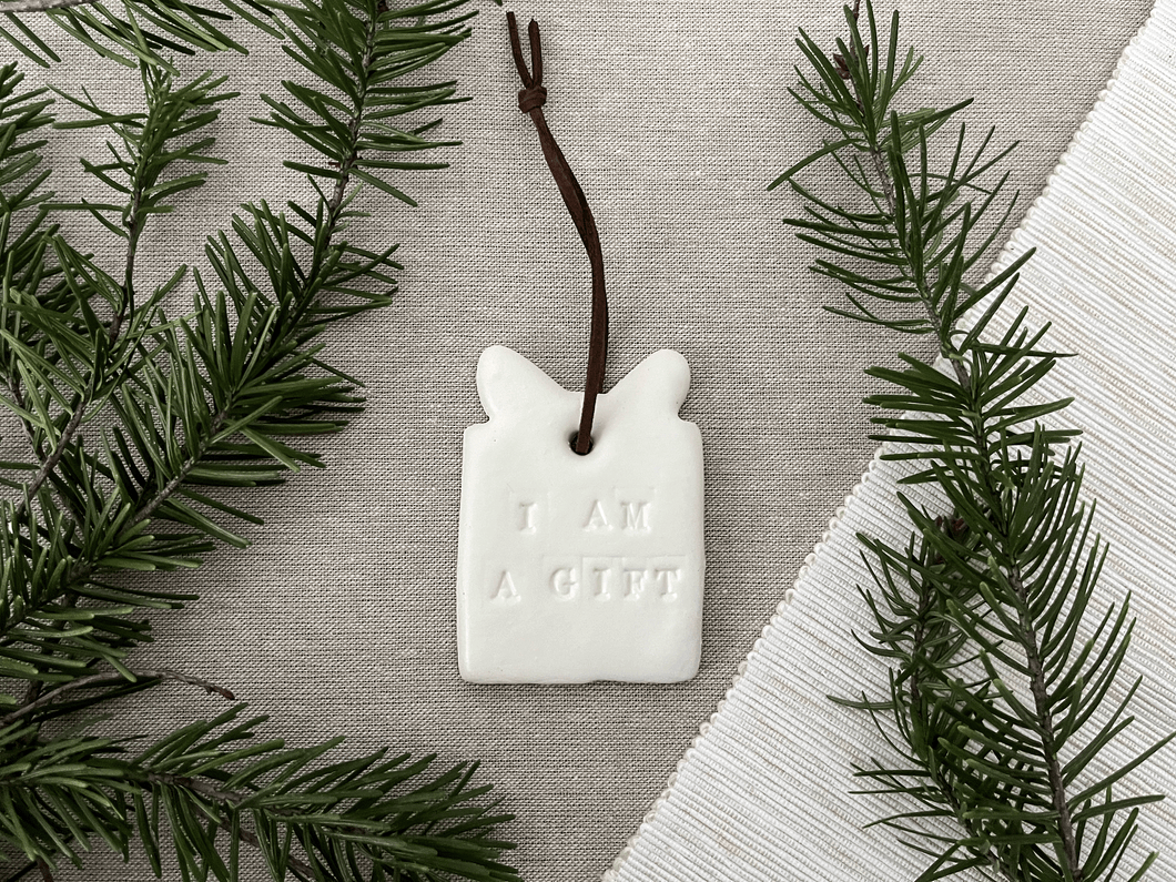 Personalized Present Christmas Ornament