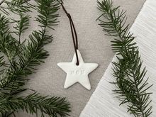 Load image into Gallery viewer, Personalized Star Christmas Ornament

