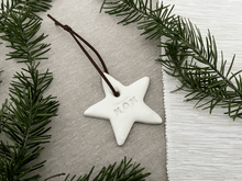 Load image into Gallery viewer, Personalized Star Christmas Ornament
